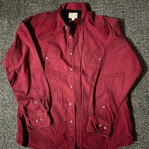 Cabelas lined long-sleeved button-up men’s shirt